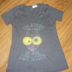 Nwt NEXT Level IDEAL T ROLL My EYES T-Shirt sz L